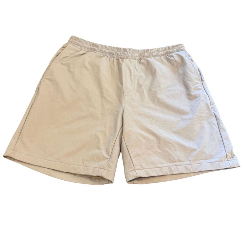 FLX 2‑in‑1 Outdoor Everyday Shorts – Tan, Medium (M)